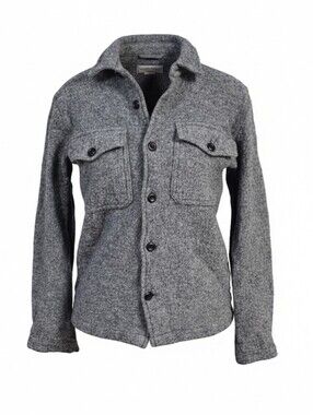 BANANA REPUBLIC | WOOL BLEND BUTTON DOWN JACKET